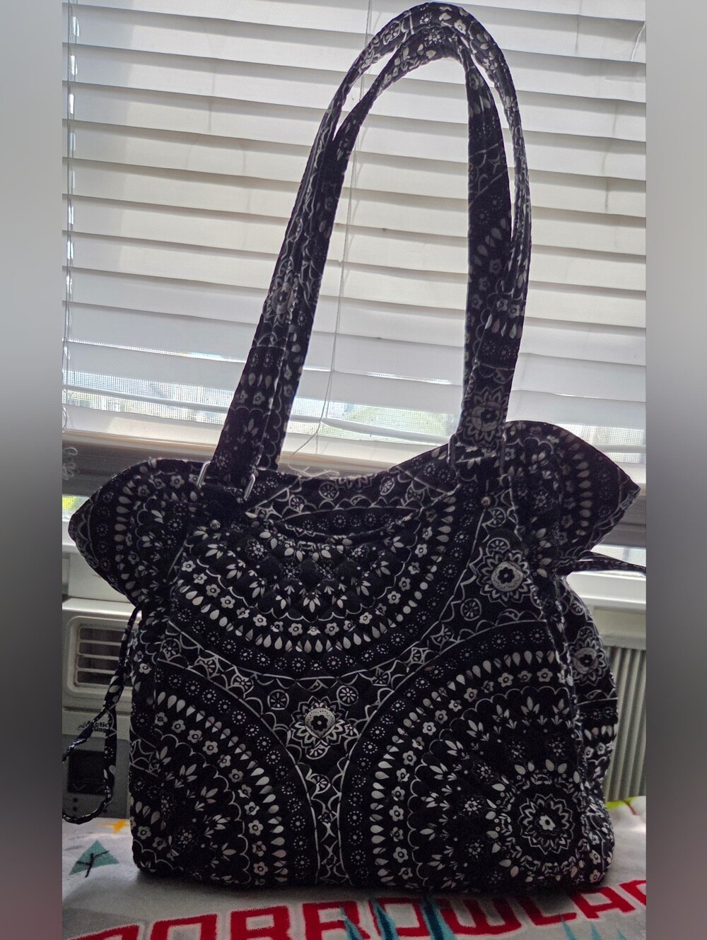 Vera Bradley Black and White Patterned Tote